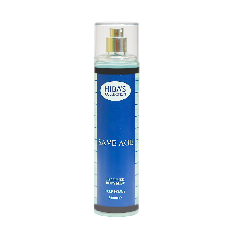Hiba's Collection (Save Age Body Mist For Men) 250ml
