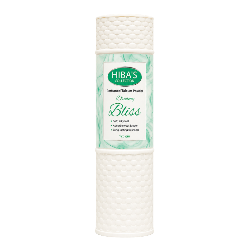 Hibas Collection Talcum Powder (Dreamy Bliss) 125 gm