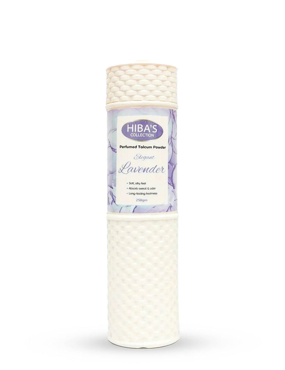 Hibas Collection Talcum Powder (Elegant Lavender) 125 gm