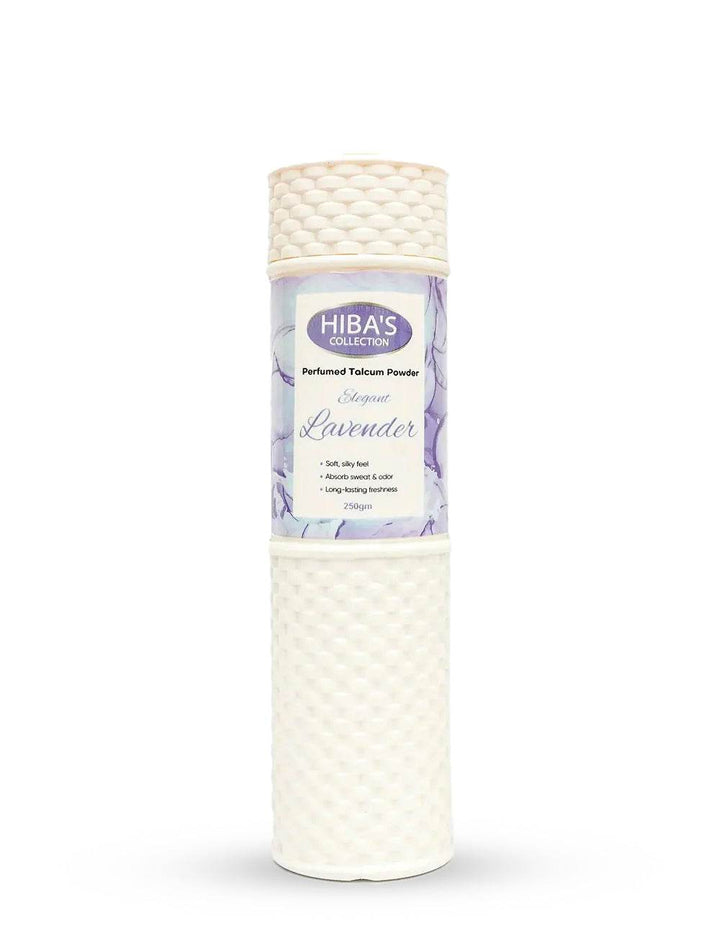 Hibas Collection Talcum Powder (Elegant Lavender) 125 gm