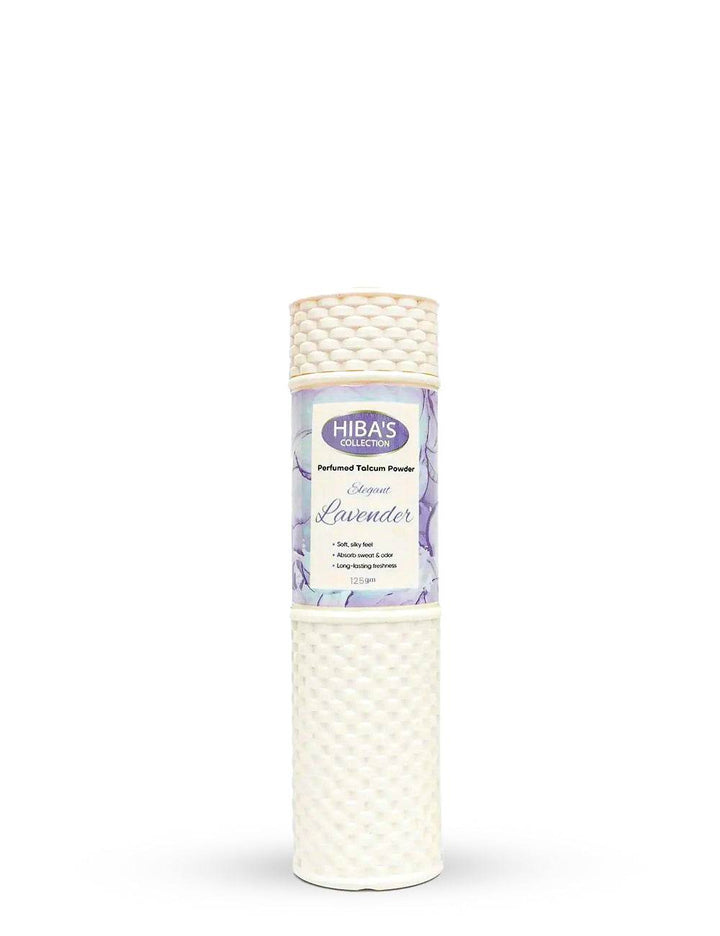 Hibas Collection Talcum Powder (Elegant Lavender) 125 gm