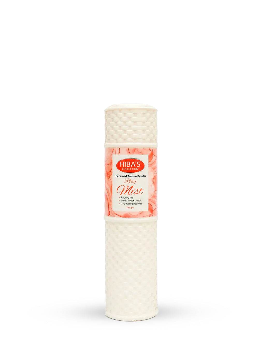 Hibas Collection Talcum Powder (Rosy Mist) 125 gm