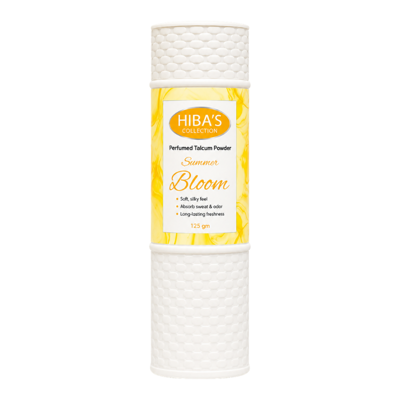 Hibas Collection Talcum Powder (Summer Bloom) 125 gm