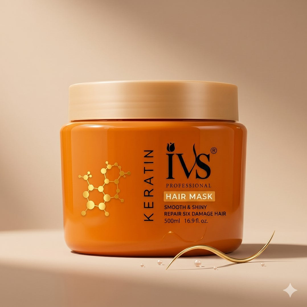 IVS Professional Sulfate Free 6 Damage Repair Keratin Hair Mask 500ml