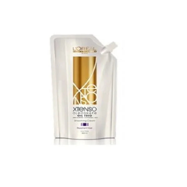 LOREAL XTENSO OLEOSHAPE OIL TRIO REBONDING RESISTANT HAIR CREAM (400ML)