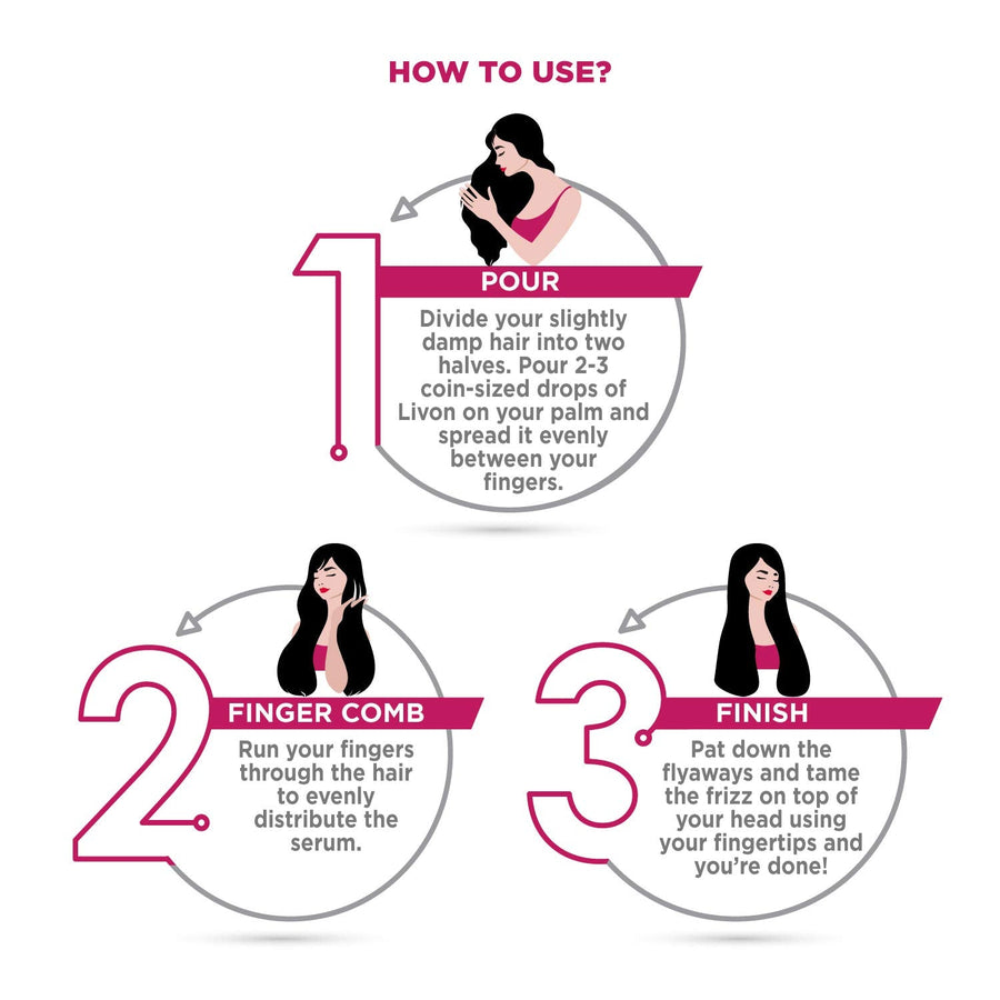 Livon Serum for Dry & Unruly Hair
