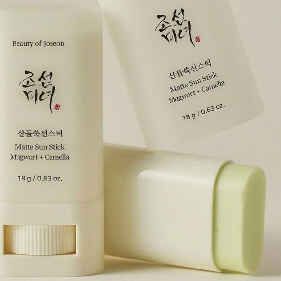BEAUTY OF JOSEON - Matte Sun Stick  Mugwort + Camelia 18g