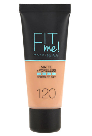 Clearance Maybelline Fit Me Matte & Poreless Foundation Classic Ivory 120