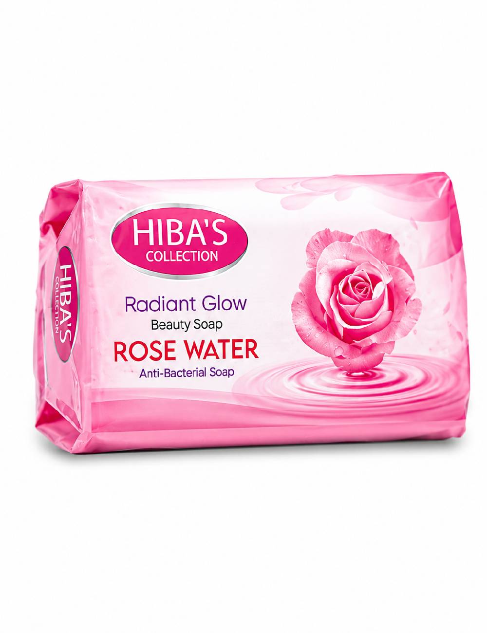 Hiba'S Collection Beauty Bath Soap  (Radiant Glow Rose Water) 125 gm
