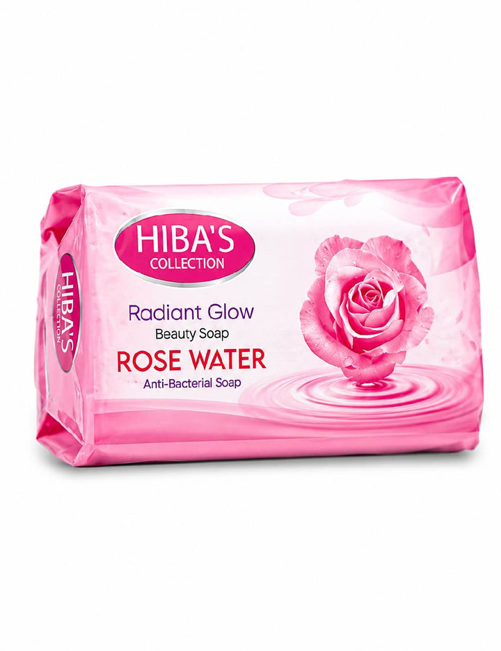 Hiba'S Collection Beauty Bath Soap  (Radiant Glow Rose Water) 125 gm
