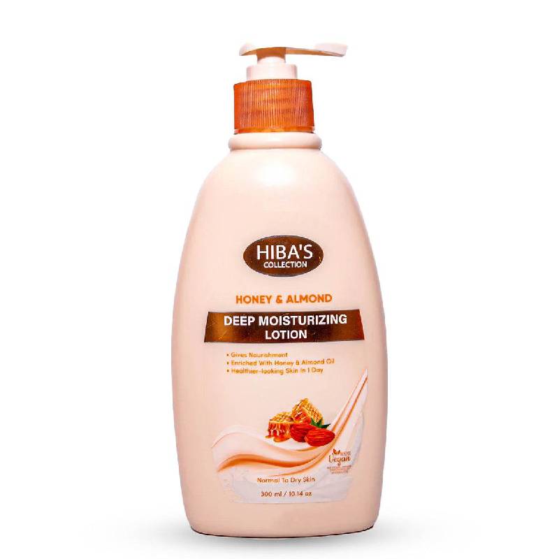 Hiba's Collection Lotion (Honey & Almond) 300 ML