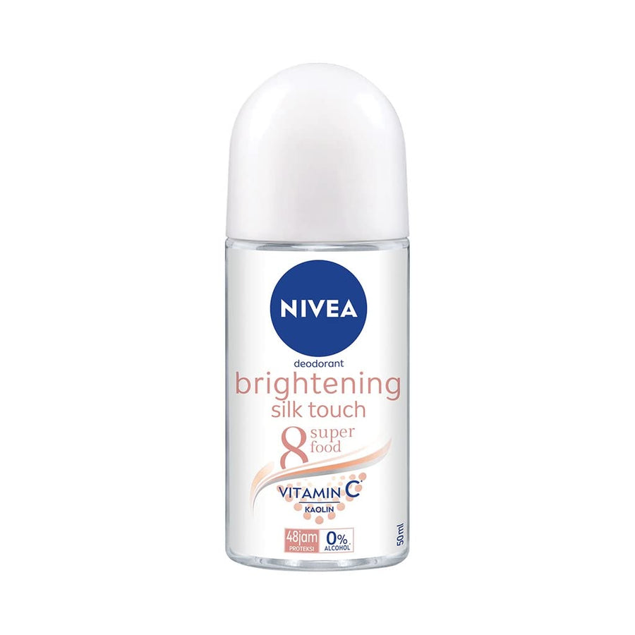 Nivea Brightening Silk Touch 8 Superfood Deodorant Roll-On 50 ML