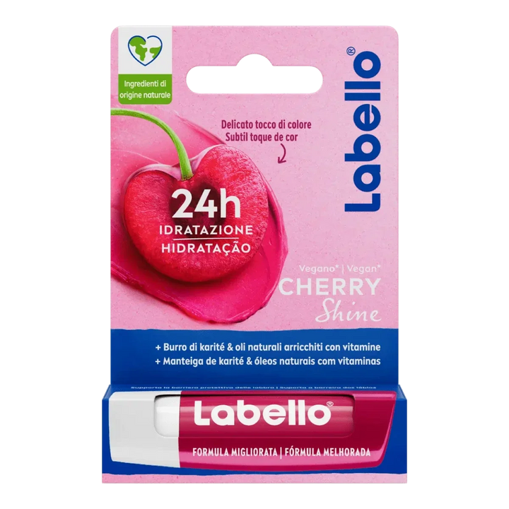 Nivea Labello Cherry Shine 24H Moisture 4.8 GM