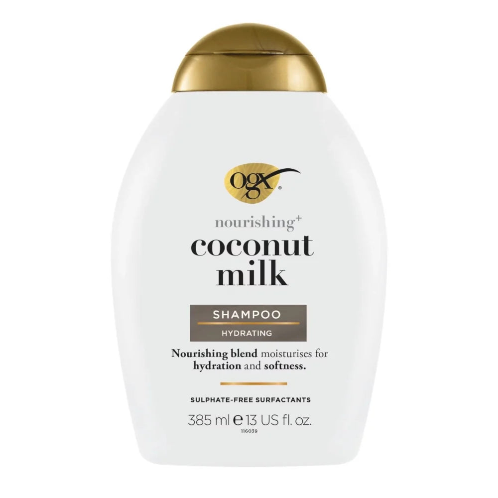 OGX Nourishing + Coconut Milk Shampoo Sulfate Free 385 ML