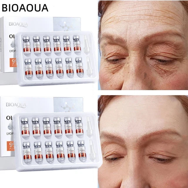 BIOAQUA OLIGOPEPTIDE EGF REPAIR Lyophilized Anti Wrinkle Powder Set
