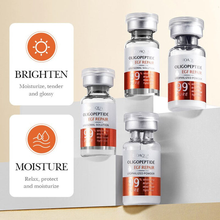 BIOAQUA OLIGOPEPTIDE EGF REPAIR Lyophilized Anti Wrinkle Powder Set