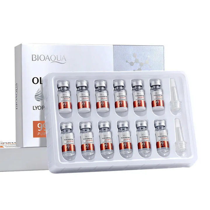 BIOAQUA OLIGOPEPTIDE EGF REPAIR Lyophilized Anti Wrinkle Powder Set