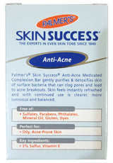 Palmer's Skin Success Anti-Acne Medicated Complexion Bar Soap 100 GM