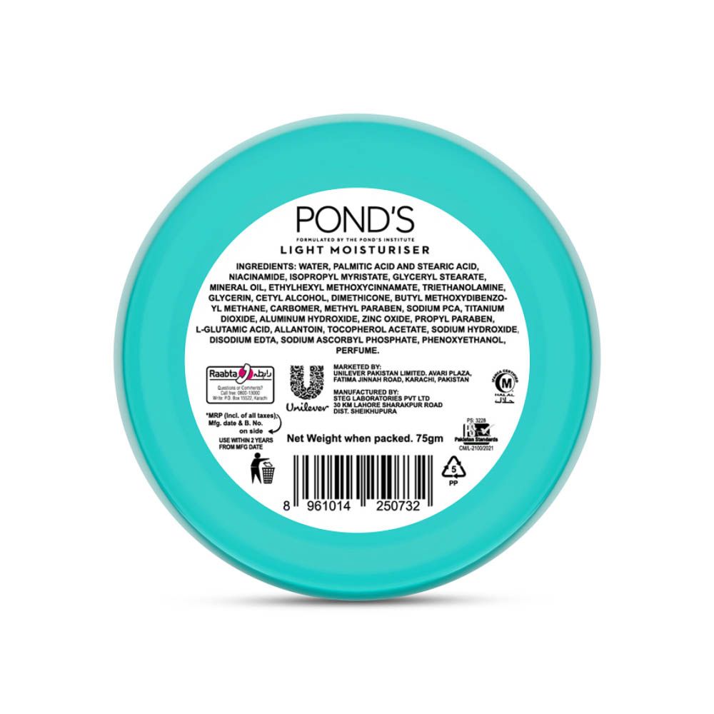 Pond's Light Moisturiser Soft Glowing Skin Cream 75 GM