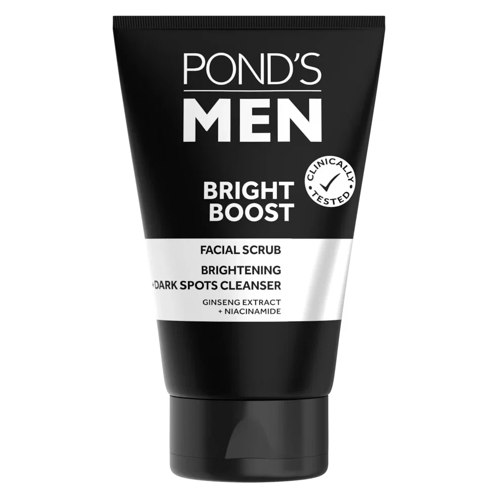 Pond's Men Bright Boost Brightening Dark Spots Cleanser 100 GM