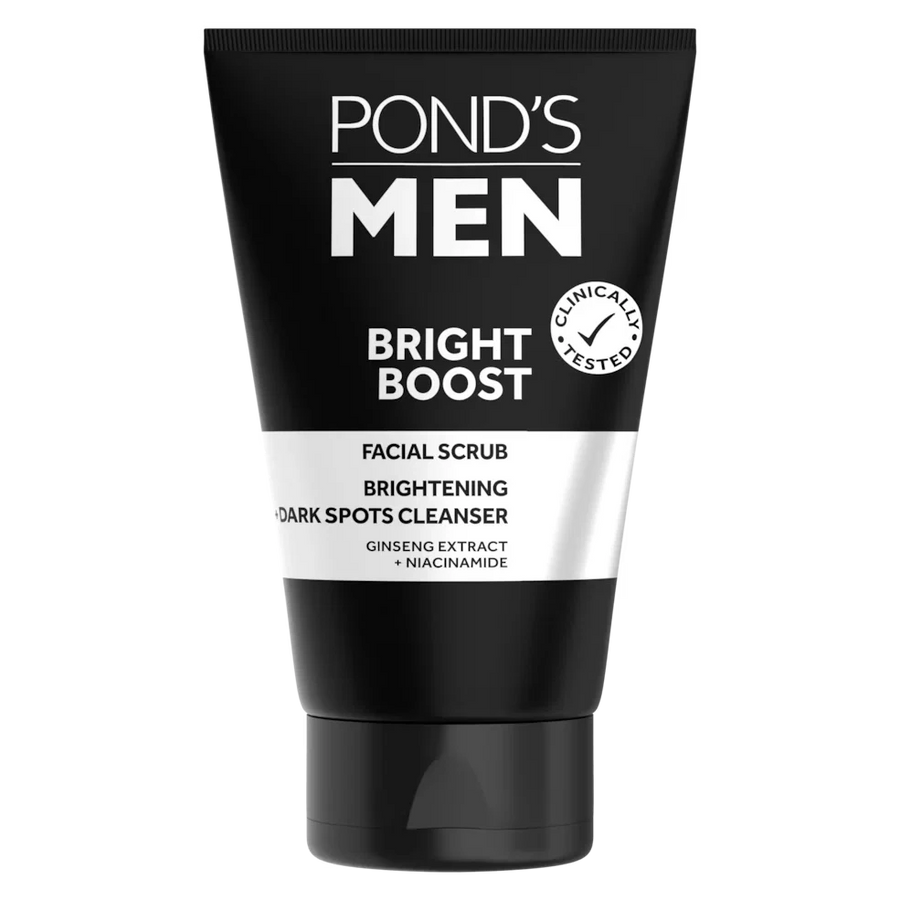 Pond's Men Bright Boost Brightening Dark Spots Cleanser 100 GM