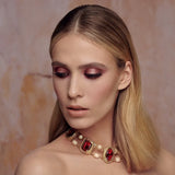 Eveline Ruby Glamour Eyeshadow Palette 12 Colors