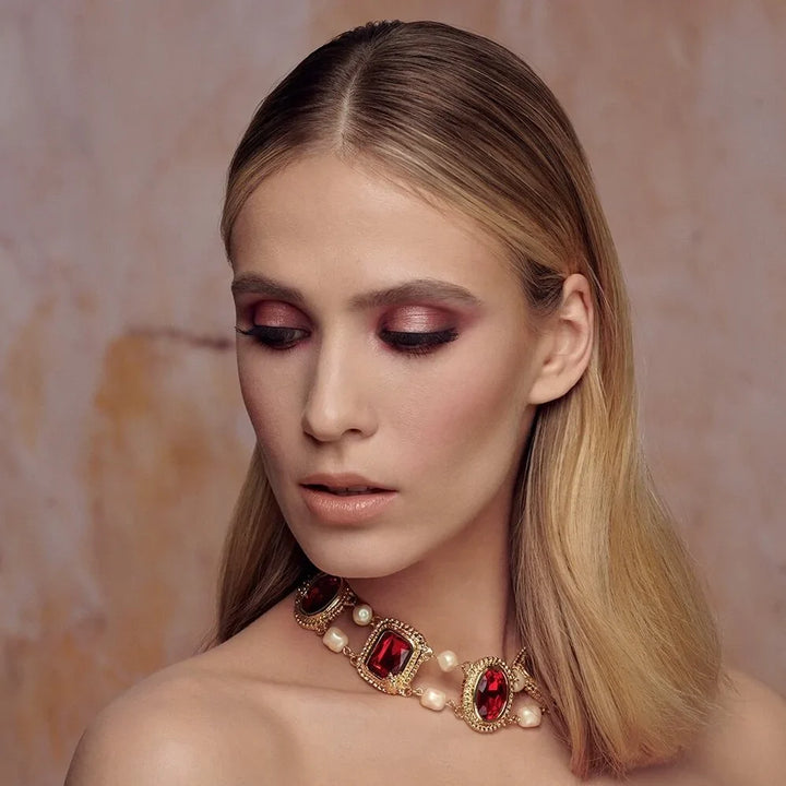 Eveline Ruby Glamour Eyeshadow Palette 12 Colors