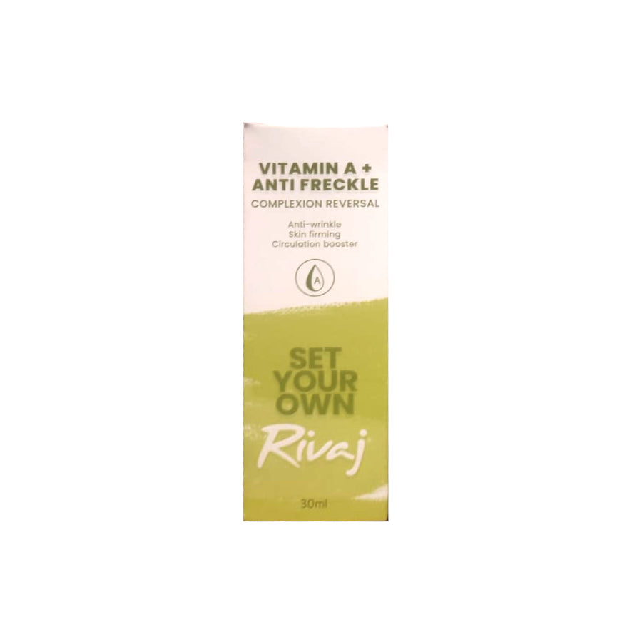 Rivaj Complexion Reversal Vitamin A + Anti Freckle Face Serum 30 ML