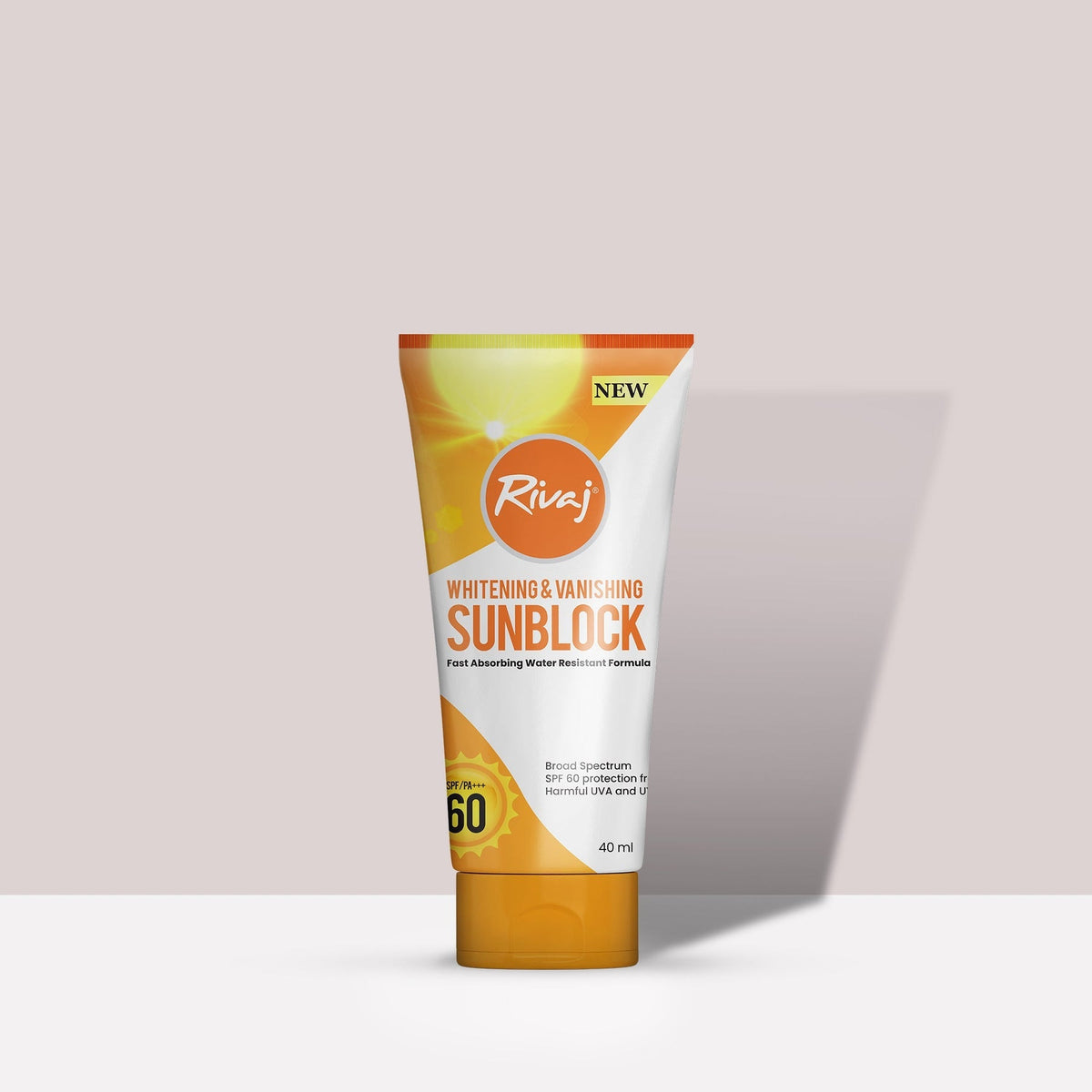 Rivaj Sunblock Whitening & Vanishing SPF 60