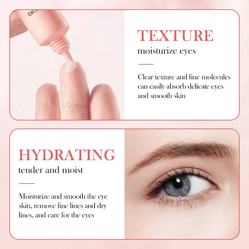 BIOAQUA Rose Eye Cream - Hyaluronic Acid Moisturizing Eye Care - 20g