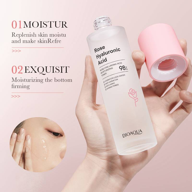 BIOAQUA Rose Hyaluronic Acid Moisturizing Anti-Aging Toner - 100ml