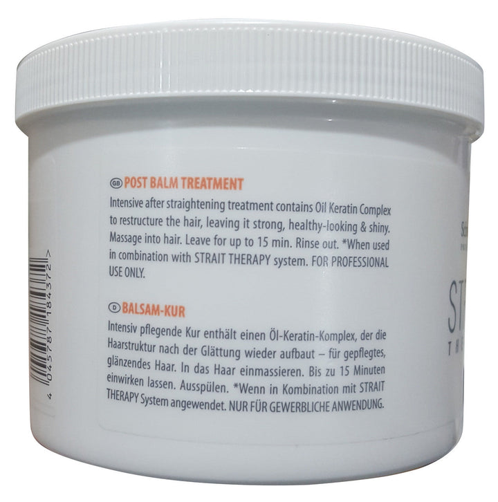 Schwarzkopf Strait Therapy Post Balm Treatment Masque 500 ML