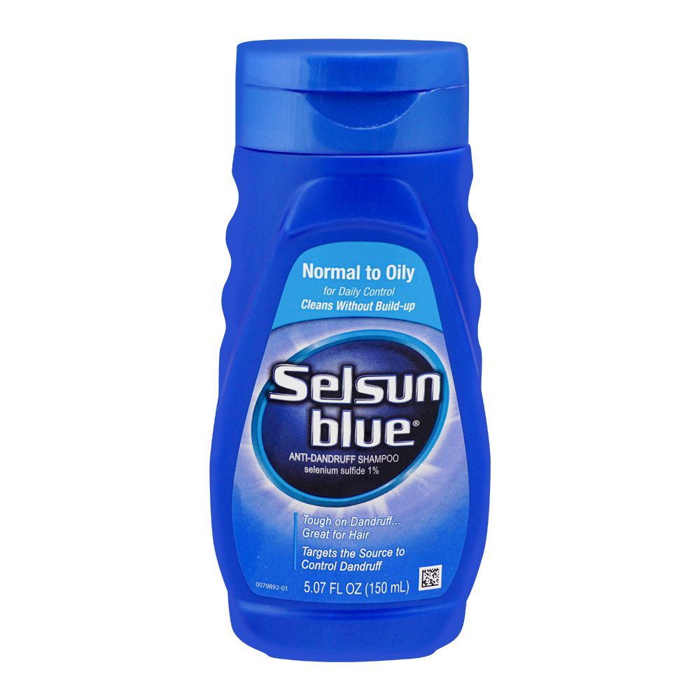 Selsun Blue Dandruff Shampoo for Normal to Oily Hair