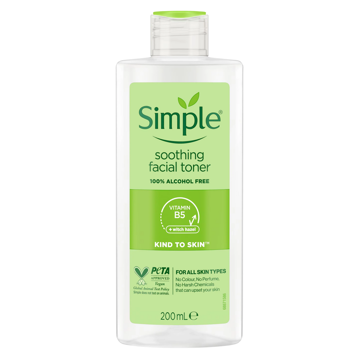 Simple Kind to Skin Soothing Facial Toner 200 ML
