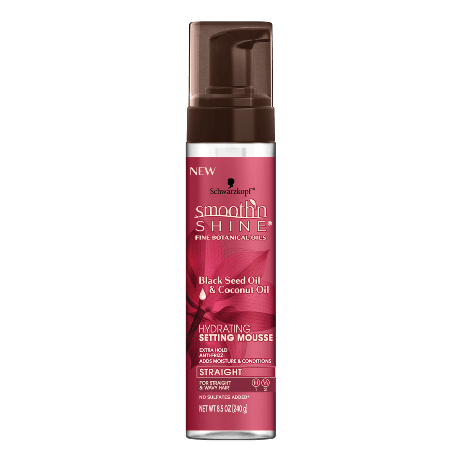 Schwarzkopf Smooth 'N Shine Hydrating Setting Mousse 240 GM