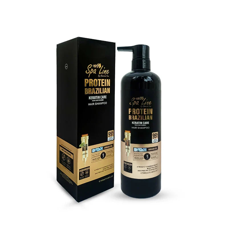 Spa Line  Keratin Care Hair Shampoo 900 ML
