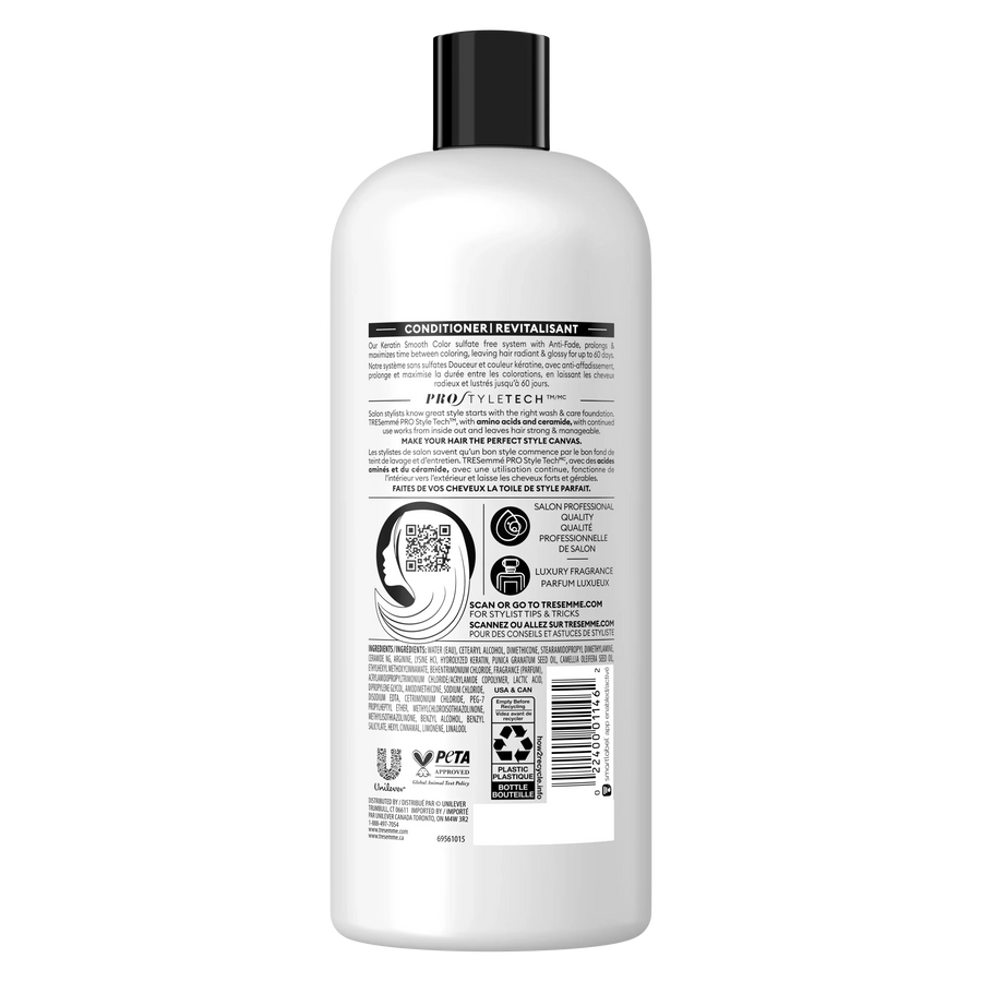 TRESemmé Keratin Smooth Color For Colored Hair Conditioner 828 ML