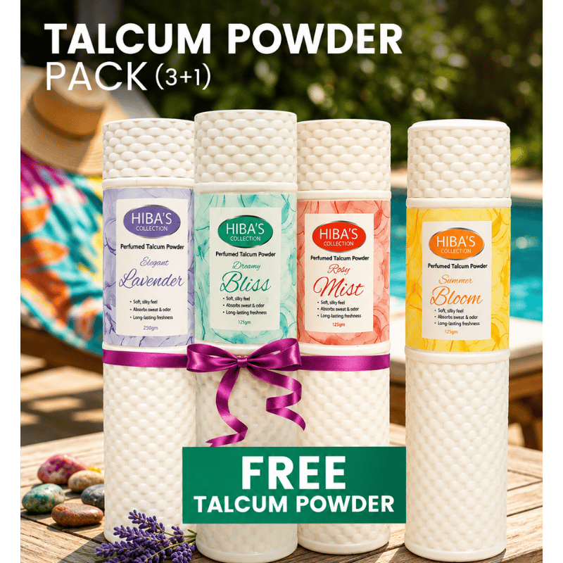 Talcum Powder Pack (3+1)