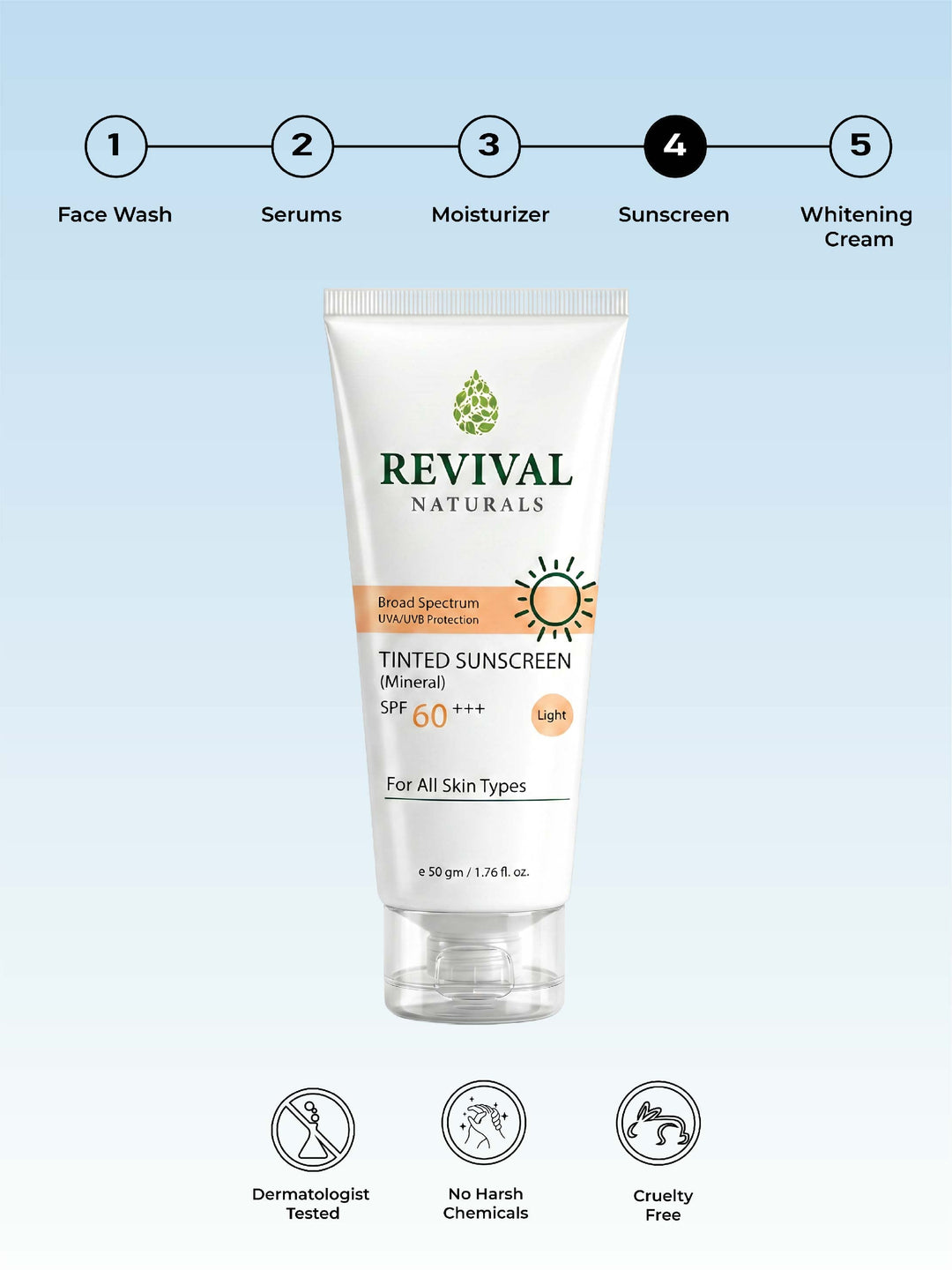 Tinted Sunscreen SPF 60