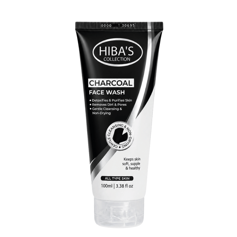 Hiba's Collection Face wash (Charcoal) 100 ml