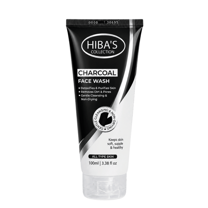 Hiba's Collection Face wash (Charcoal) 100 ml