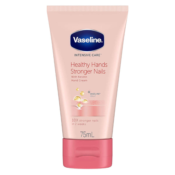 Vaseline Healthy Hands Stronger Nails Hand Cream 75ML online in Pakistan Beautylooks