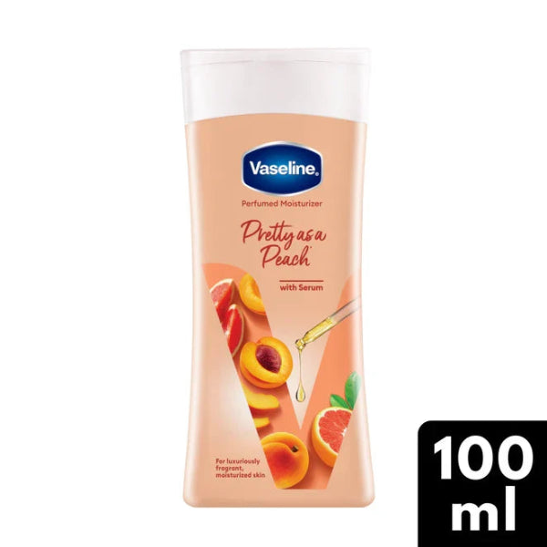 Vaseline Pretty As A Peach Perfumed Moisturizer with Serum 100 ML online in Pakistan Beautylooks