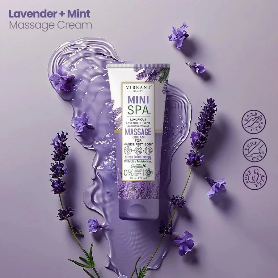 Vibrant Beauty Mini Spa Massage Cream 200 ML