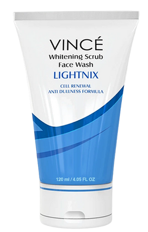 Vince Lightnix Whitening Scrub Face Wash 100 ML