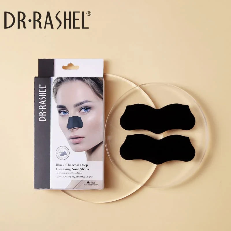 Dr. Rashel Deep Cleansing 6 Pieces Nose Strips Black Charcoal