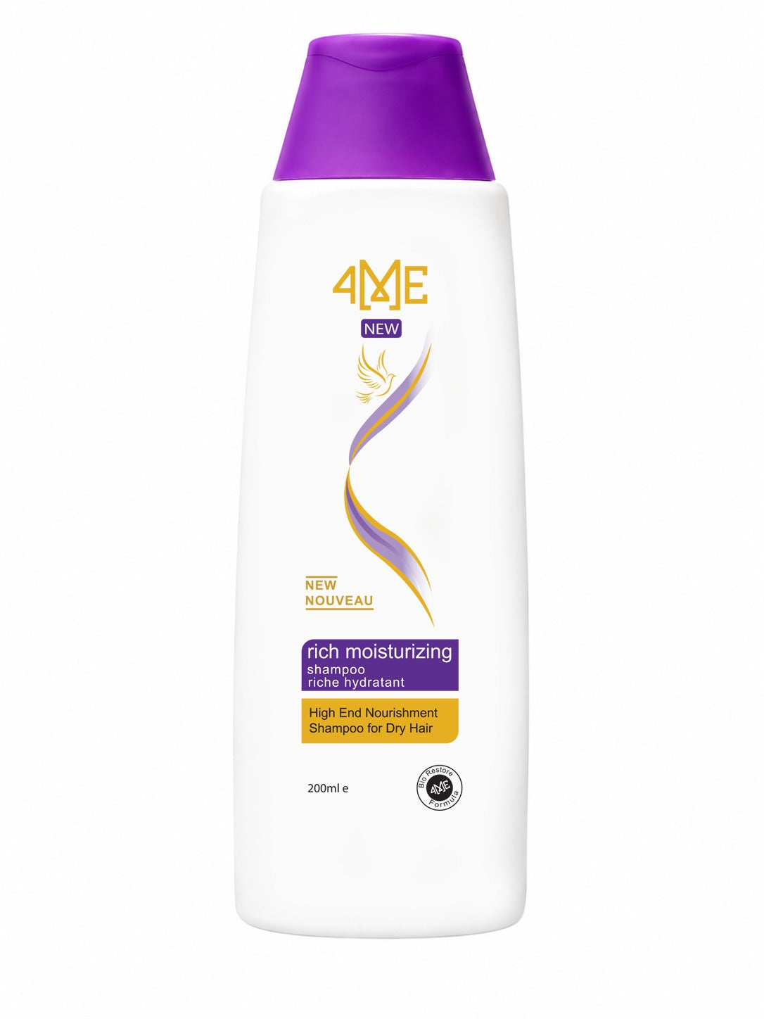 4ME Rich Moisturizing Shampoo for Dry Hair 200ml