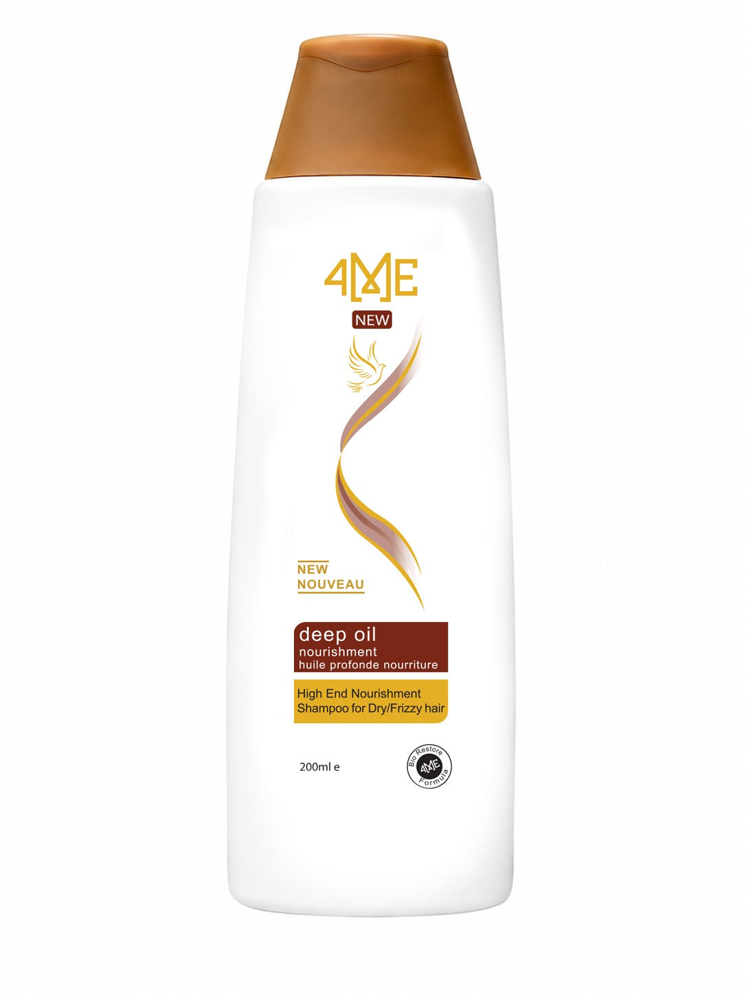 4ME Deep Oil Nourishment Shampoo for Dry & Frizzy Hair 200ml