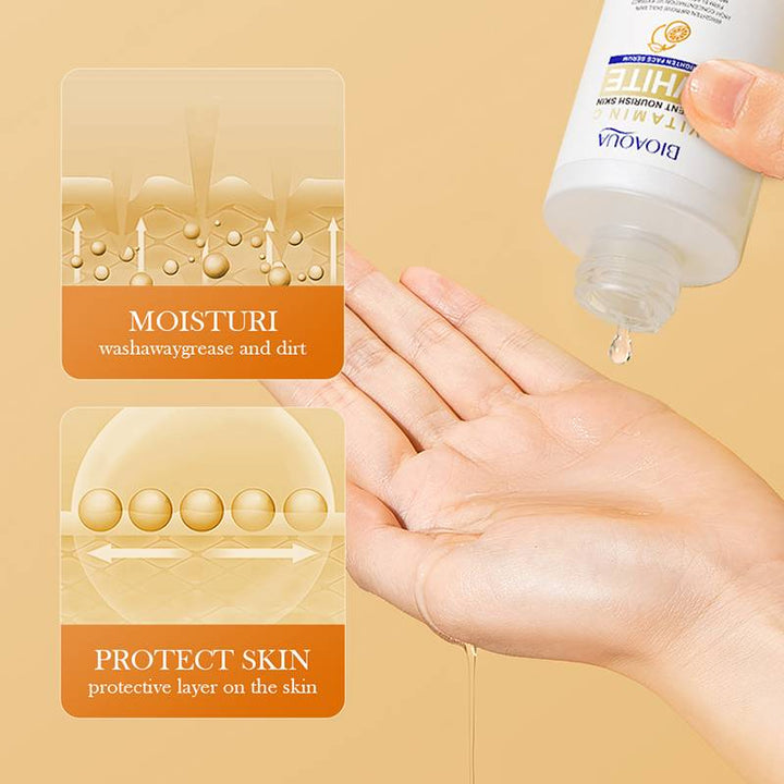 BIOAQUA Vitamin C White Brighten Face Serum - 10X Antioxidant - 30ml