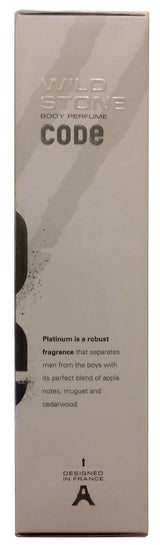 Wild Stone Body Perfume CODE Platinum 120 ML